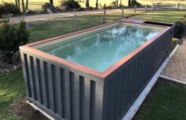 Kolam renang dari bahan bekas - bangunlah kolam buatan yang murah di dacha Anda