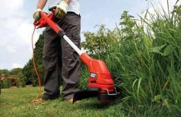 Which trimmer to buy for your dacha: reviews, tips for choosing Choosing an electric trimmer