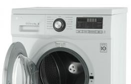 Mga washing machine LG LD washing machine direct drive 6 kg