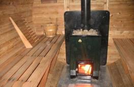 Si të bëni një sobë sauna prej hekuri